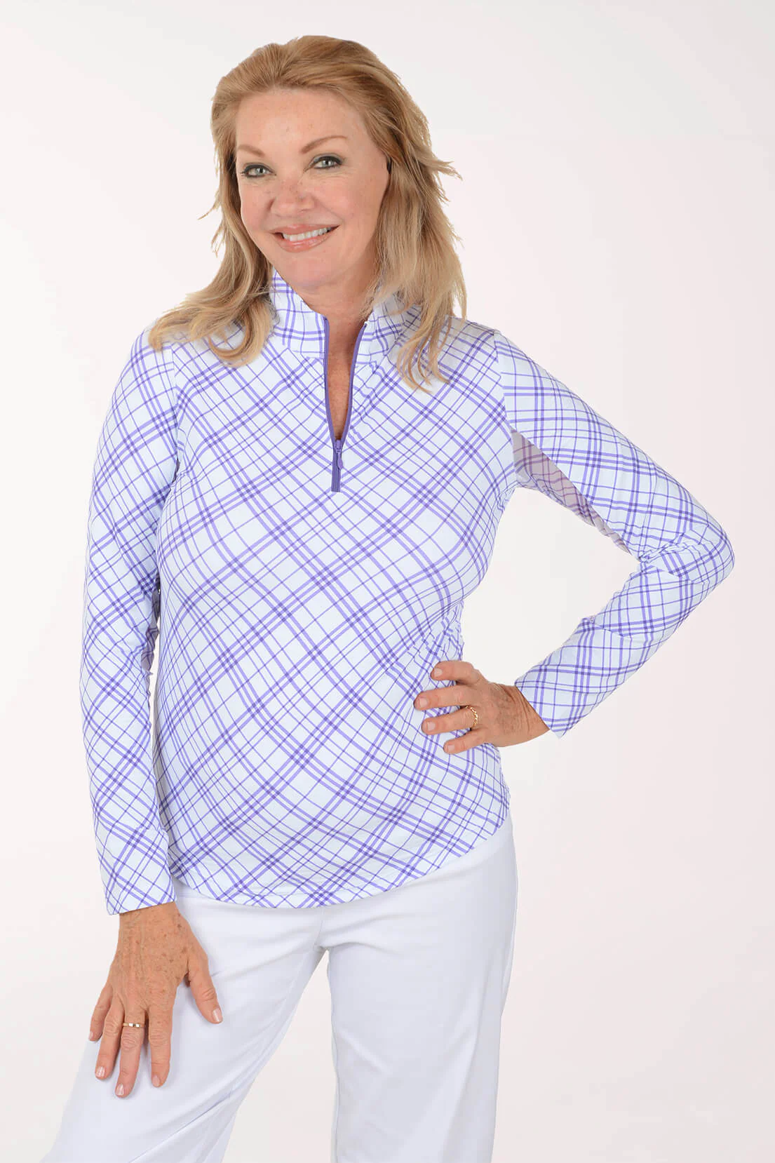 Tony Plaid UPF50+ Sun Shirt - Image 7