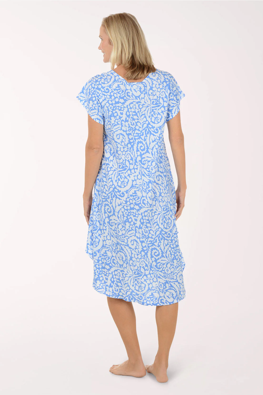 Damask Sherry Midi Dress Cover-Up - Image 3