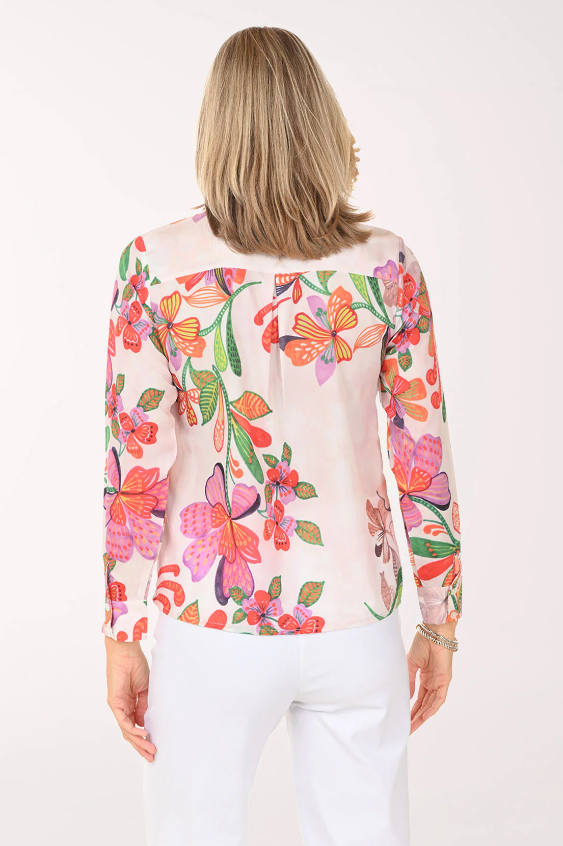 Colorful Clover Long Sleeve Shirt - Image 3