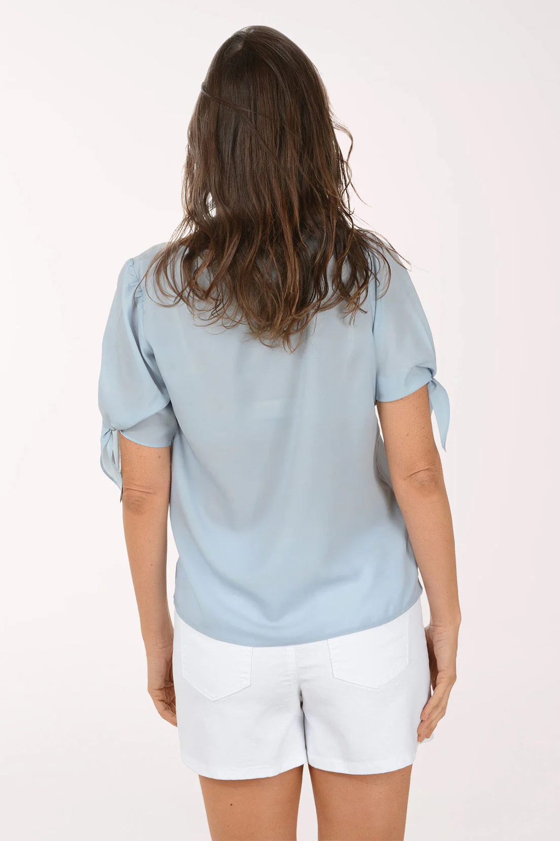 Chiffon Tie-Sleeve Blouse - Image 3