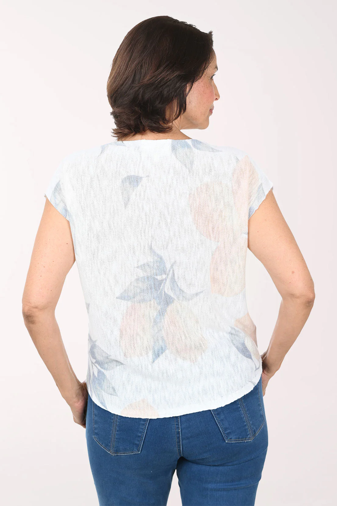 Lemon Tree Dolman Cap Sleeve Sweater - Image 4