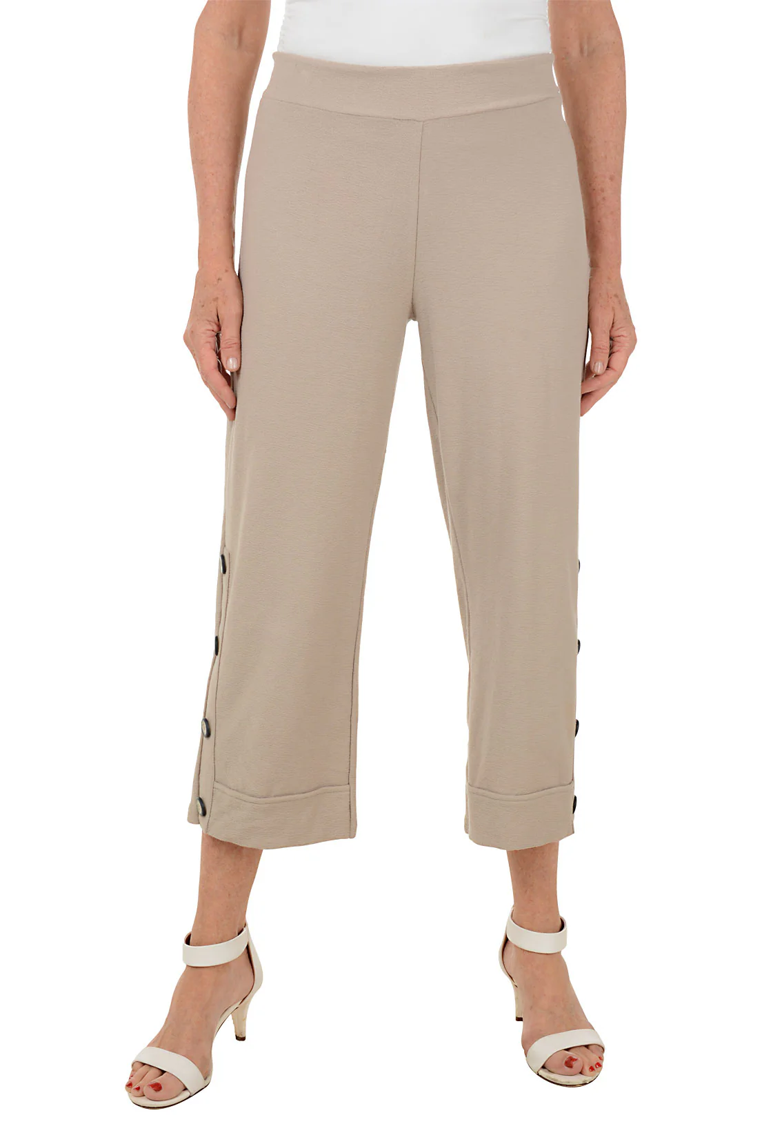 Monterey Cotton Wide Leg Crop Pant - Image 4