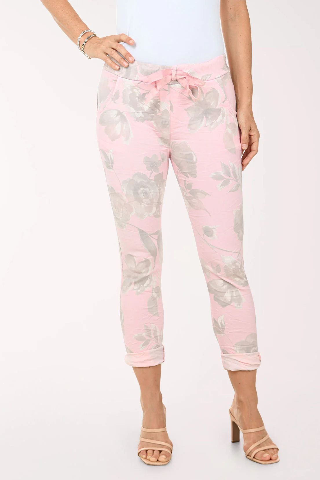 Pink Rose Jogger Pant