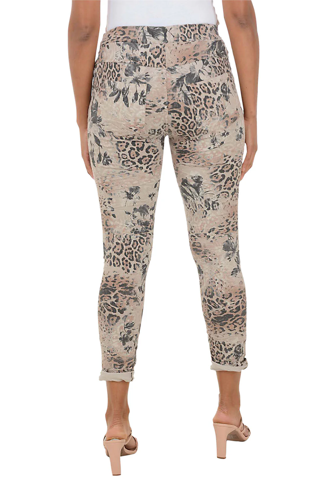 Floral Cheetah Jogger Pant - Image 3