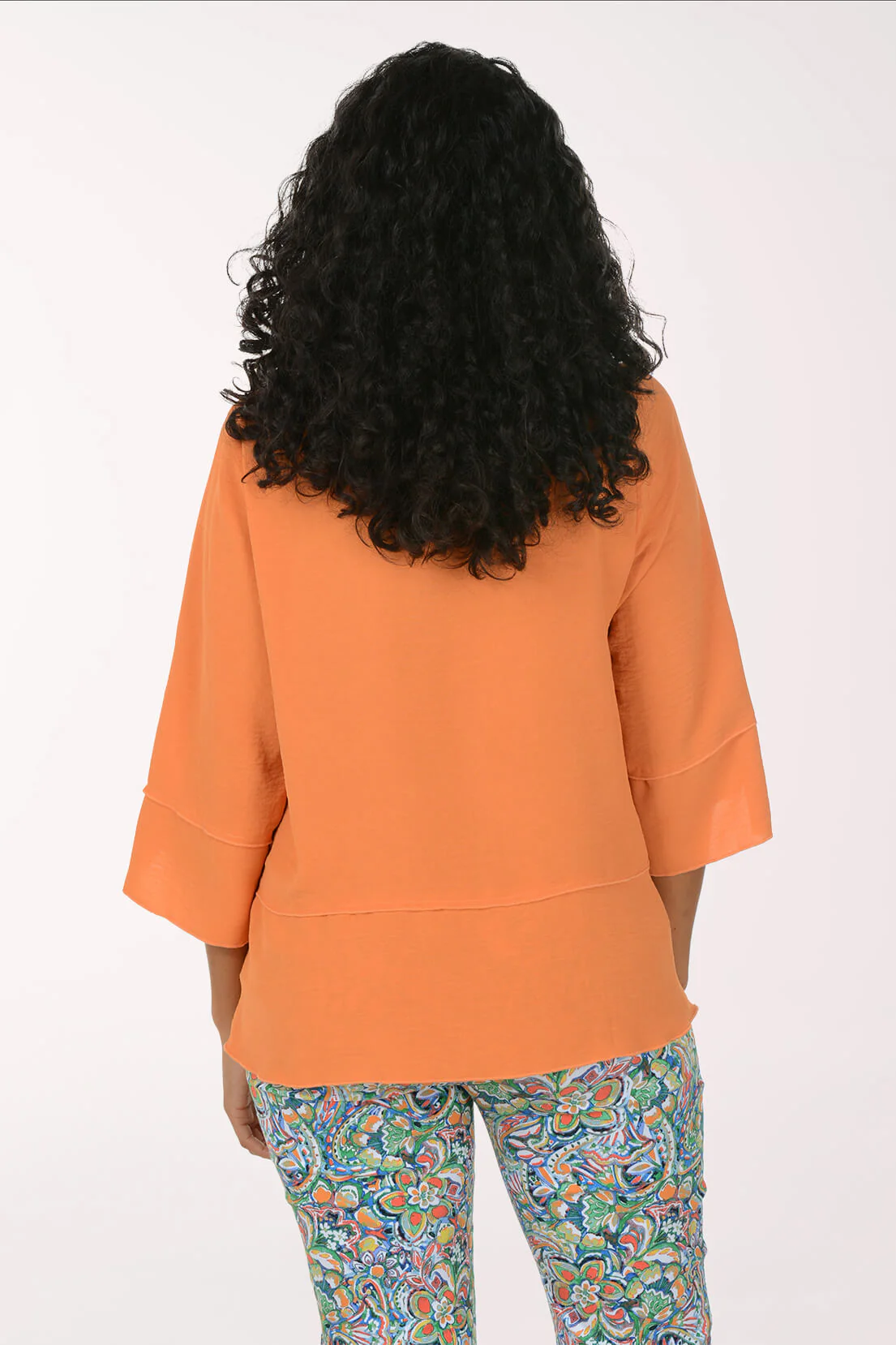 Airflow Layered Asymmetrical Blouse - Image 3