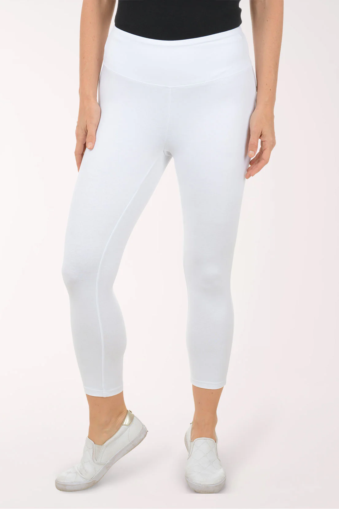 Slimming Stretch Capri Legging - Image 4
