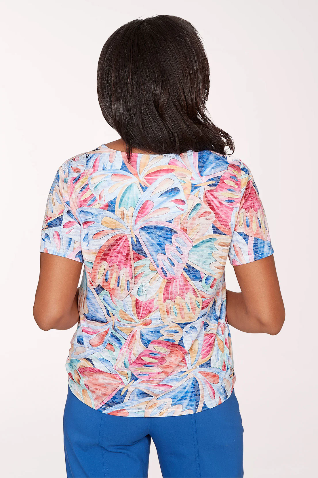 Petite Royal Treatment Studded Butterfly Top - Image 3