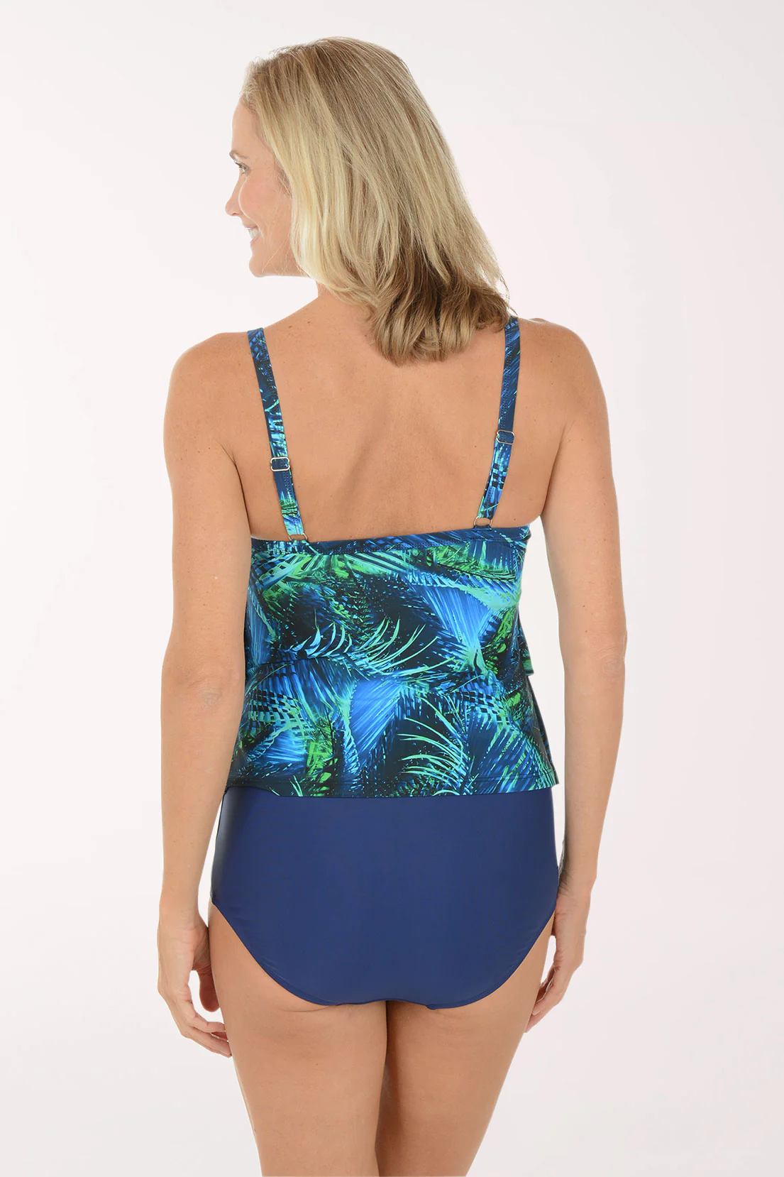 Jungle Mood Triple Tiered Tankini Top - Image 5