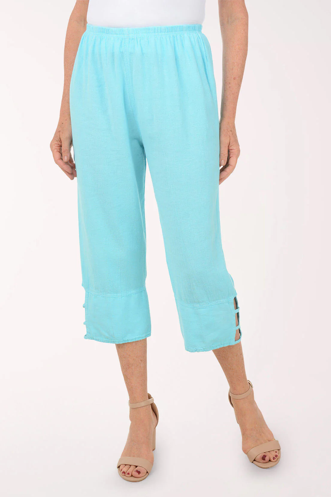 Crinkle Cabana Capri Pant - Image 6