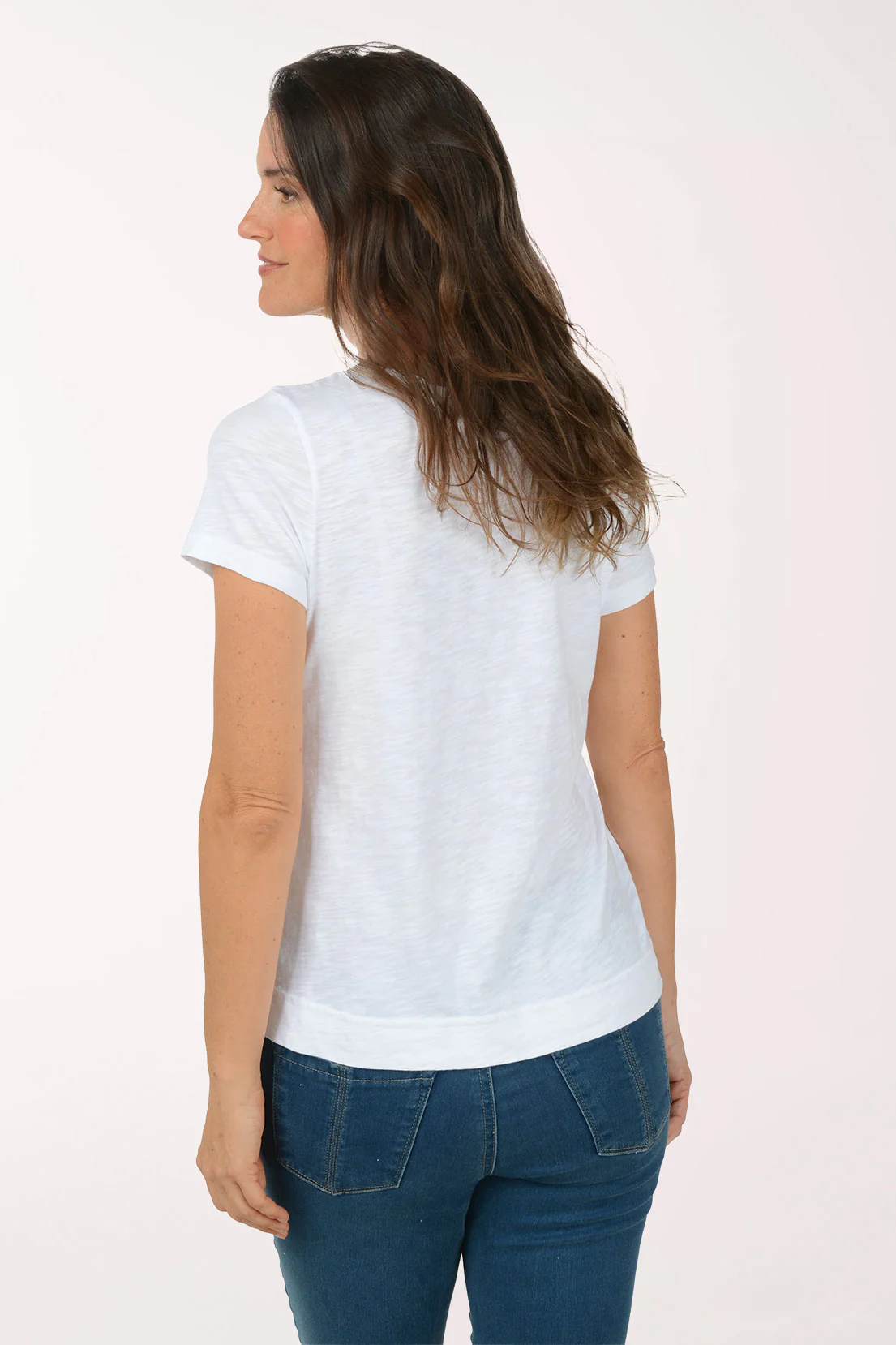 White Sea Turtle Cotton Tee - Image 3
