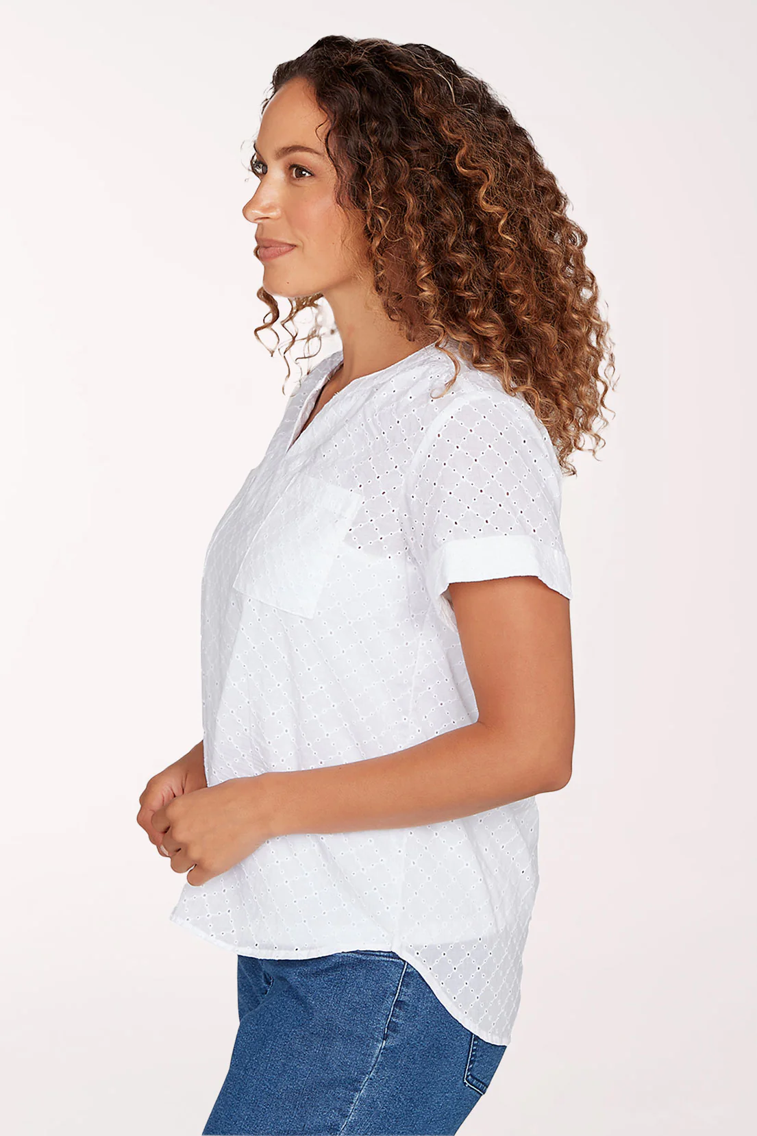 Sun And Games Eyelet Blouse - Image 2