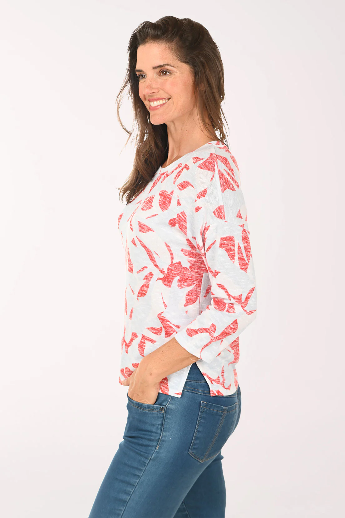 Bay Berry 3/4 Sleeve Top - Image 2