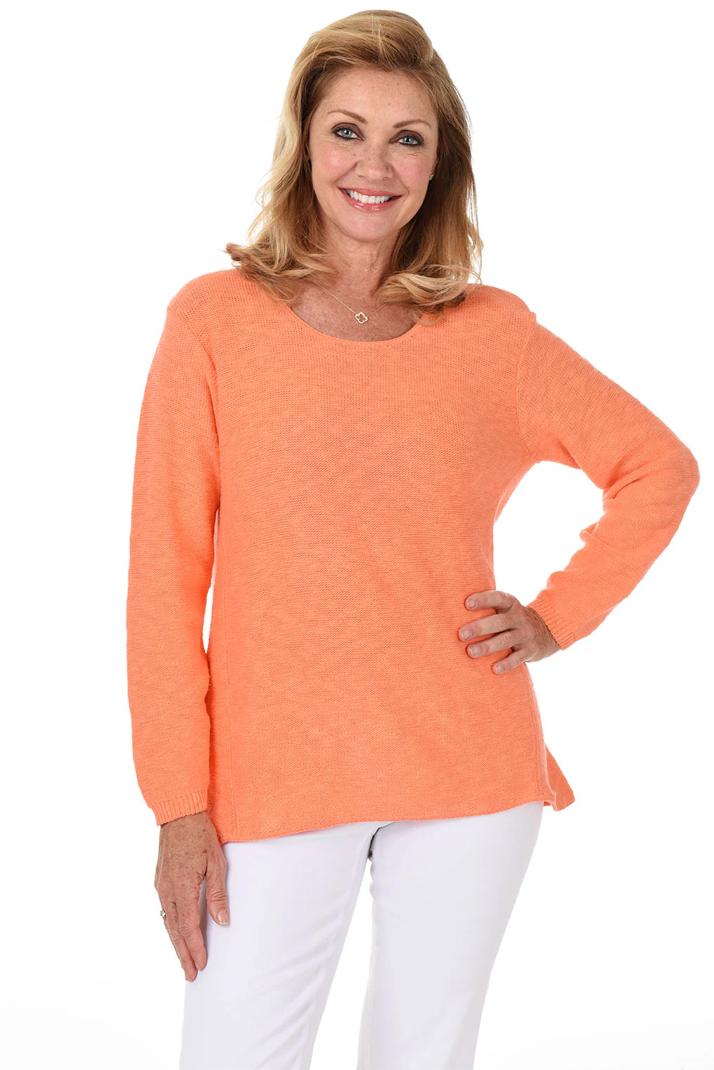 100% Cotton Classic Pullover Sweater - Image 14