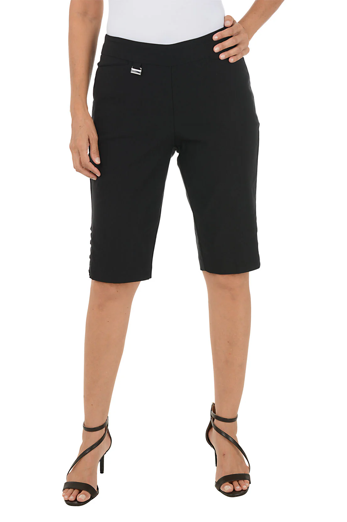 Pull-On Lattice Bermuda Short - Image 4