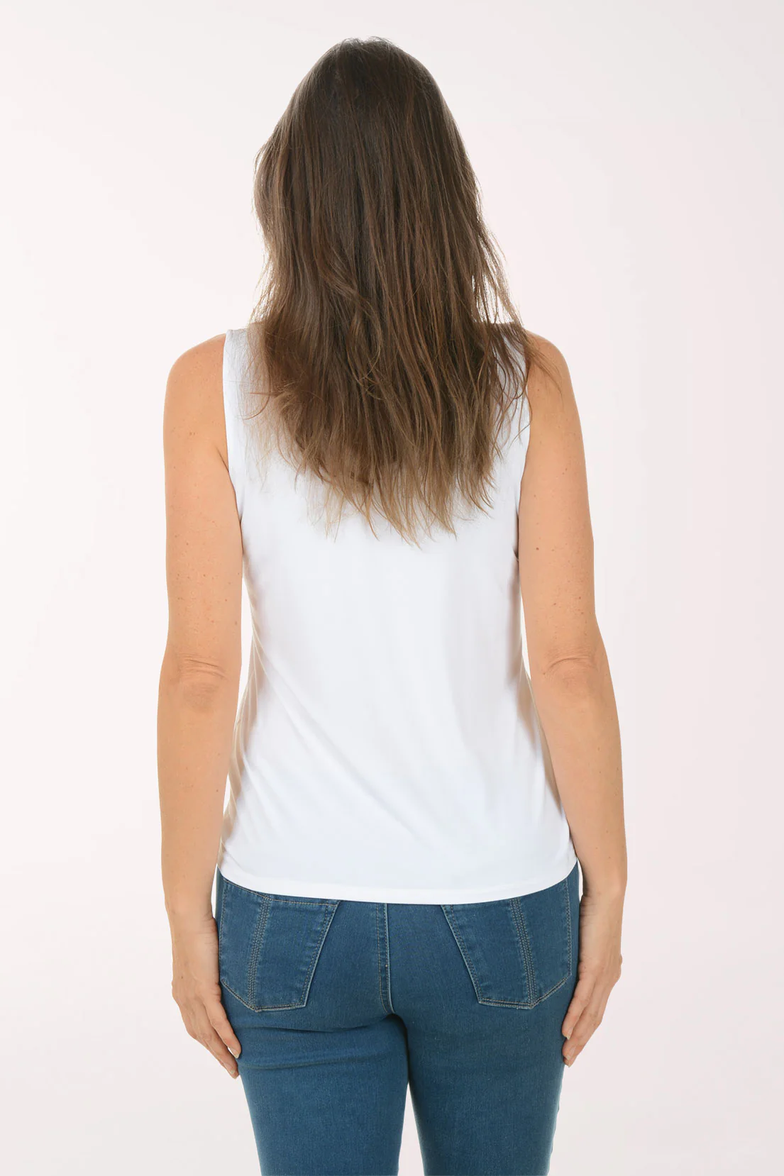 Solid Bamboo Reversible Tank - Image 3