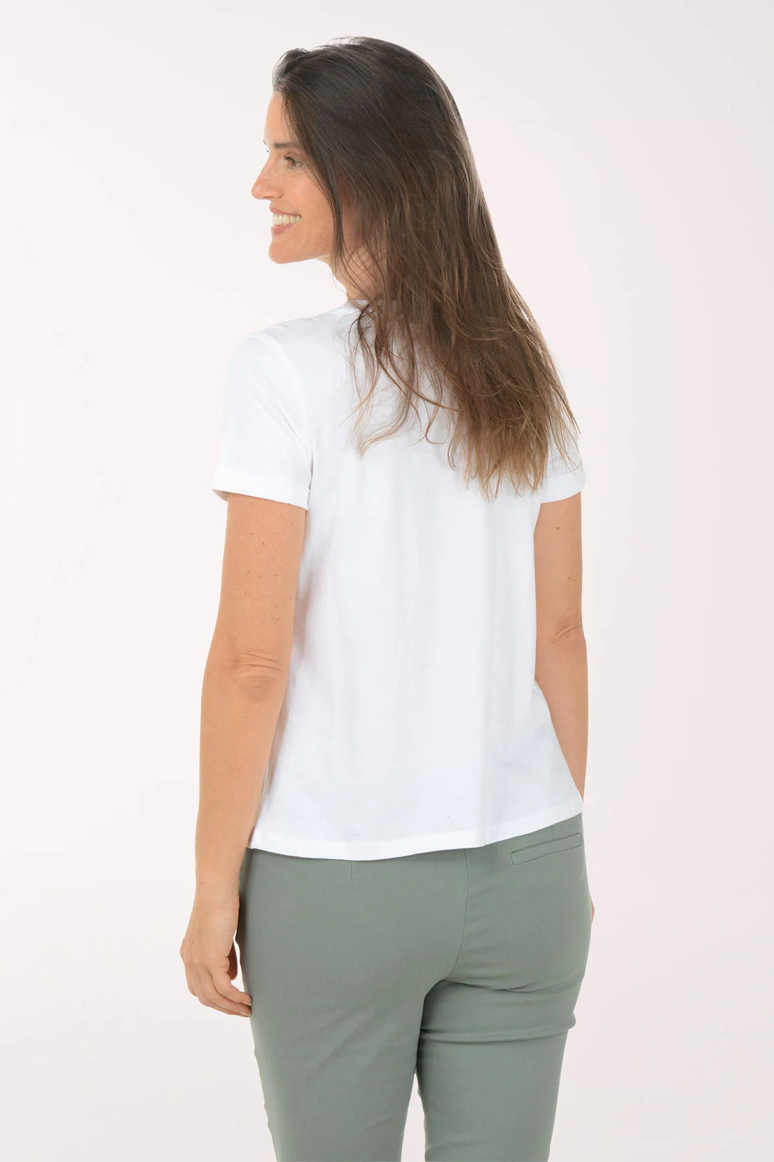 Gold Embroidered Hearts Tee - Image 3