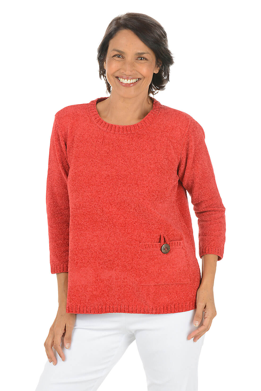 Chenille Crewneck Sweater - Image 5