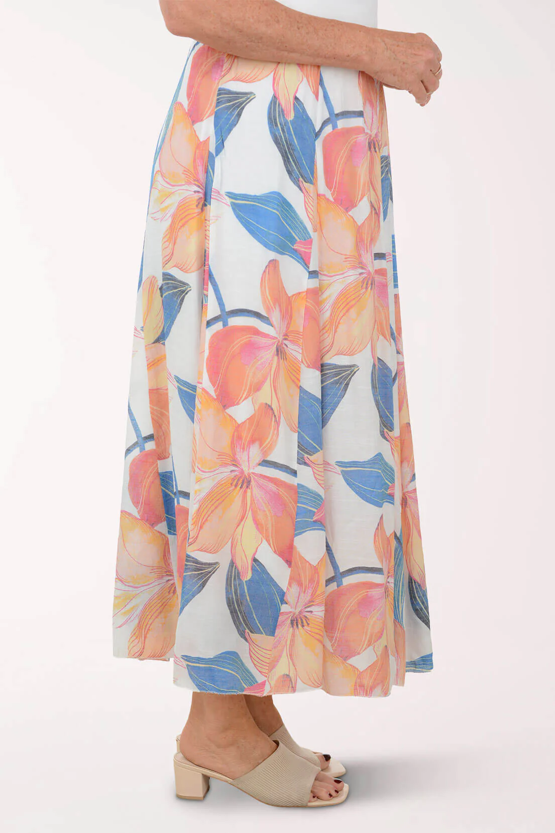 Lily Floral Maxi Skirt - Image 2
