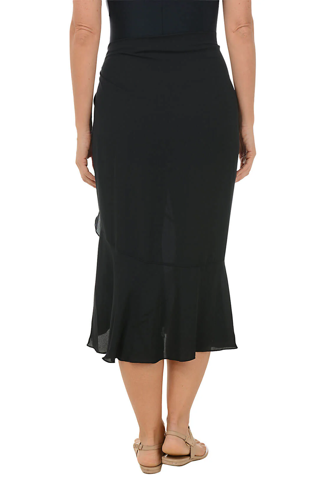 Georgette Ruffled Sarong - Image 4