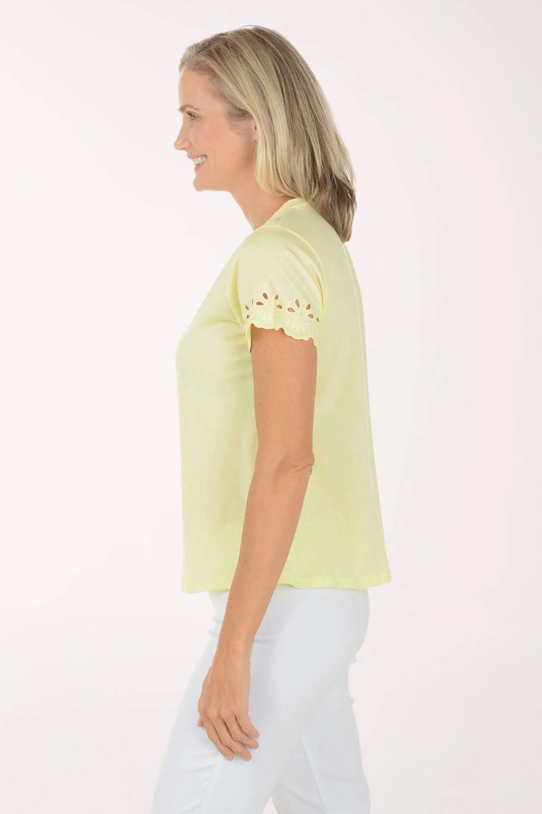 Cutout Sleeve Tee - Image 3