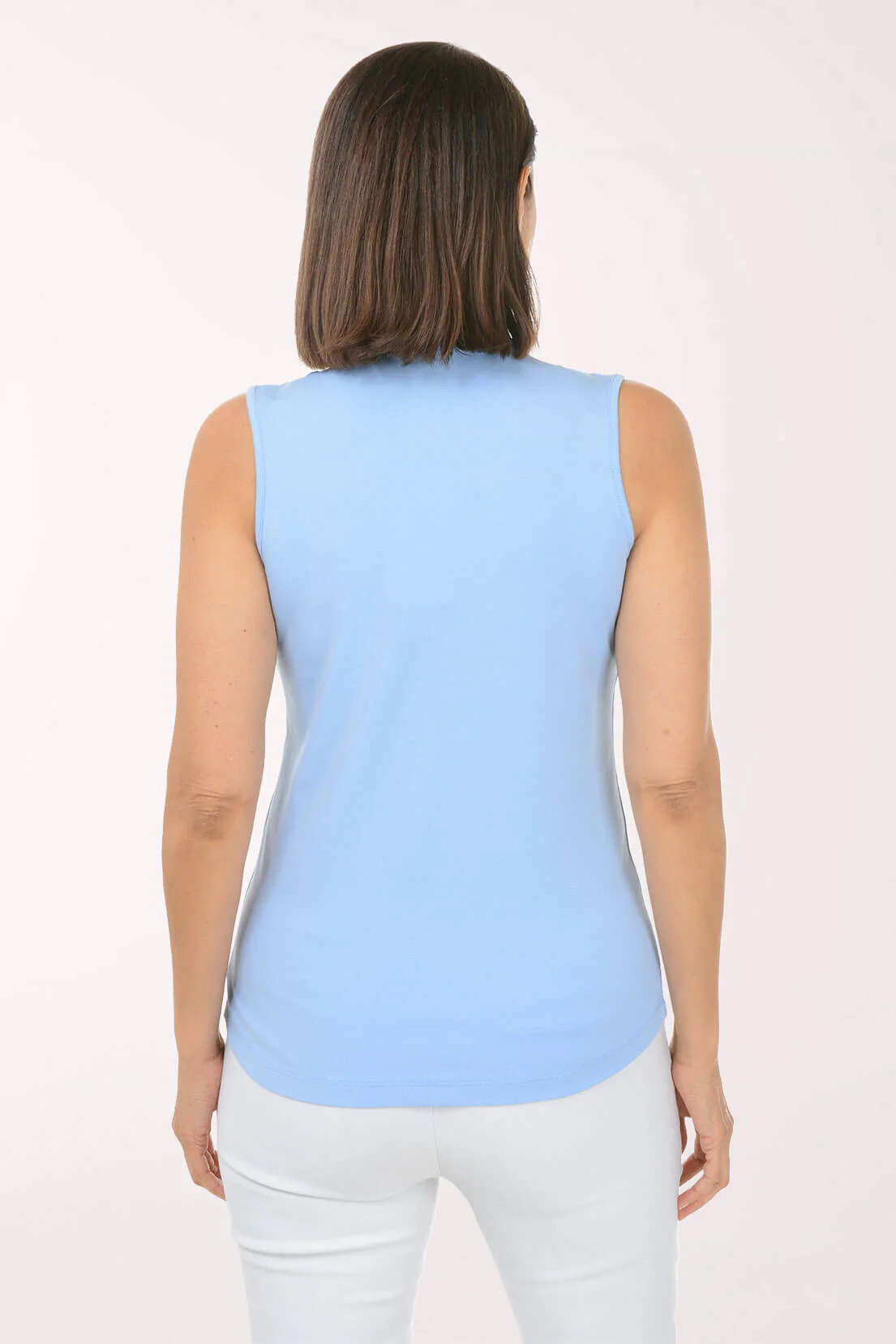 Solid Hadley V-Neck Sleeveless Top - Image 5