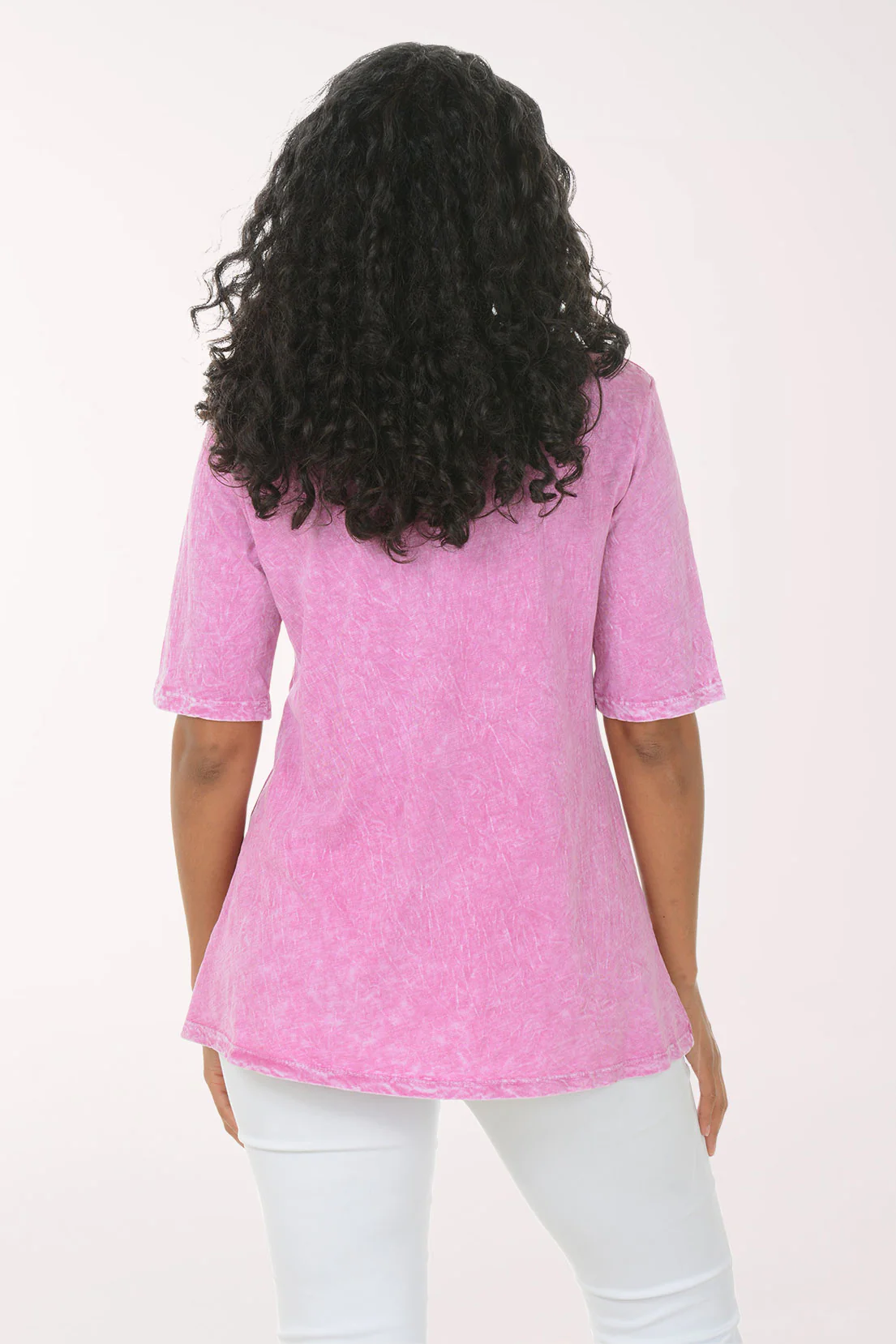 Contour Mineral Washed Shark Bite Tunic - Image 3