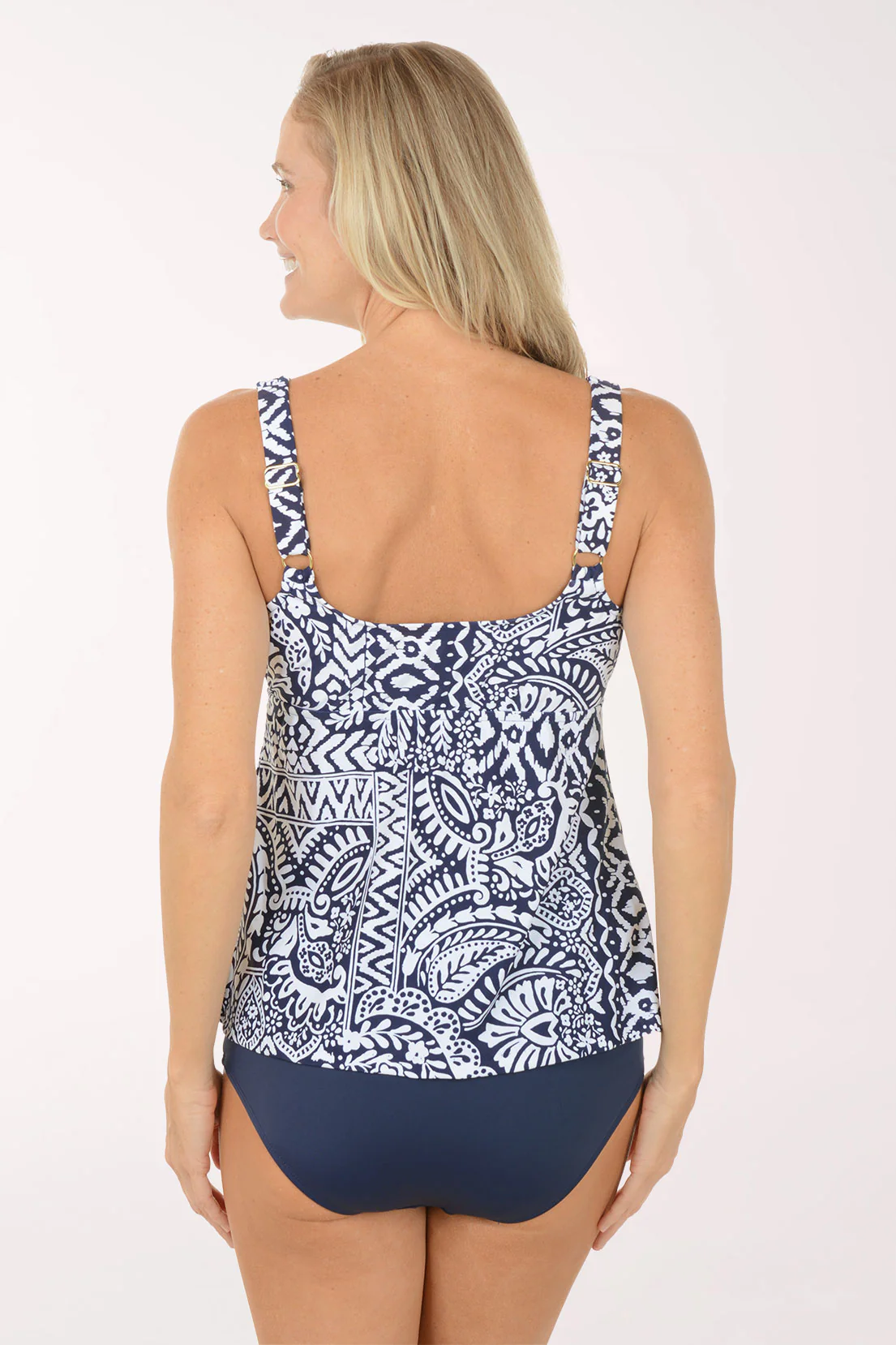 Island Bohemia Scoop Neck Tankini Top - Image 4