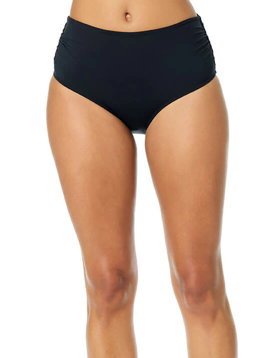 Shirred Convertible Swim Bottom - Image 3