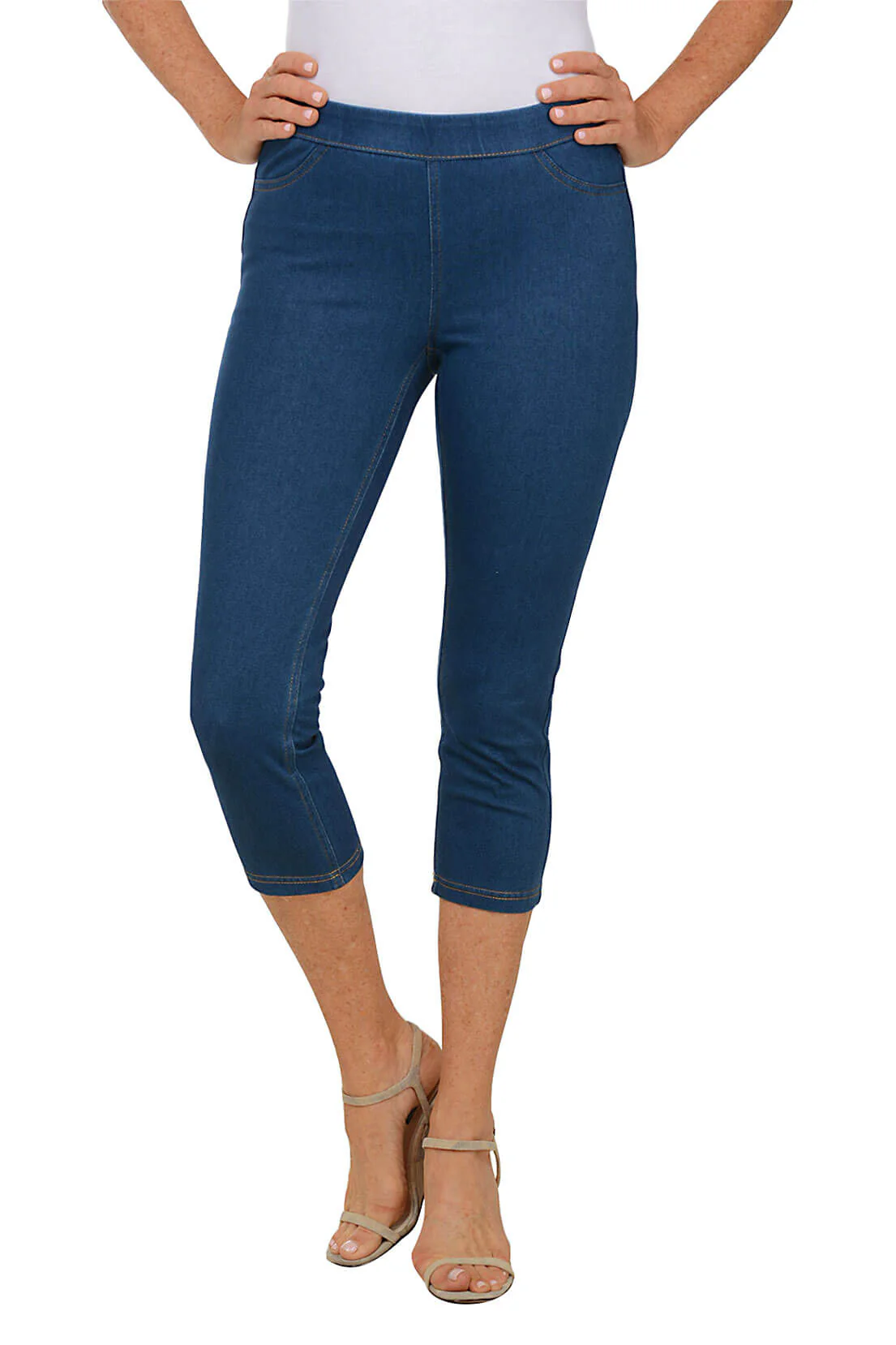 Pull-On Capri-Length Jegging - Image 3