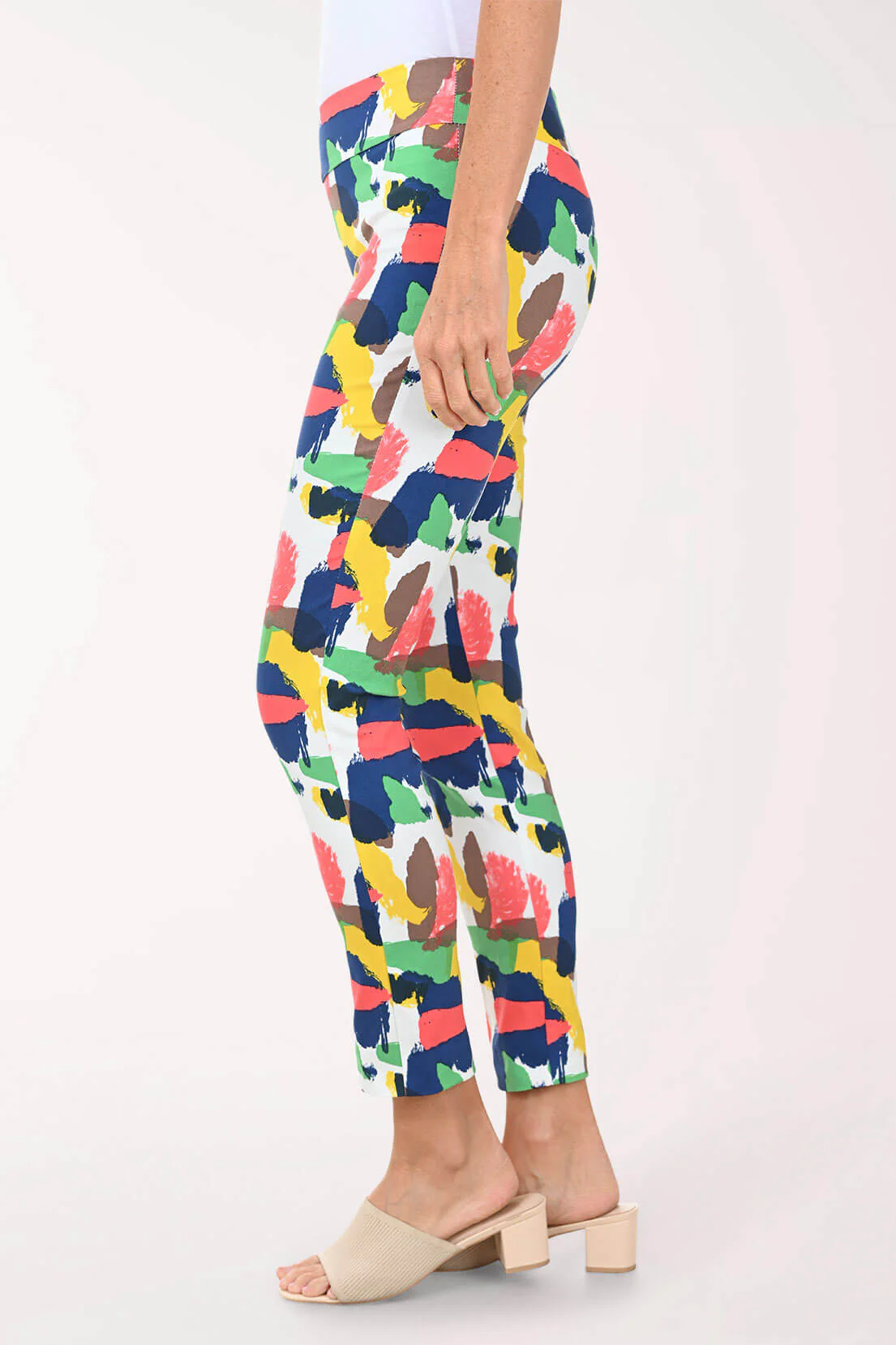 New Abstract Pull-On Ankle Pant - Image 2