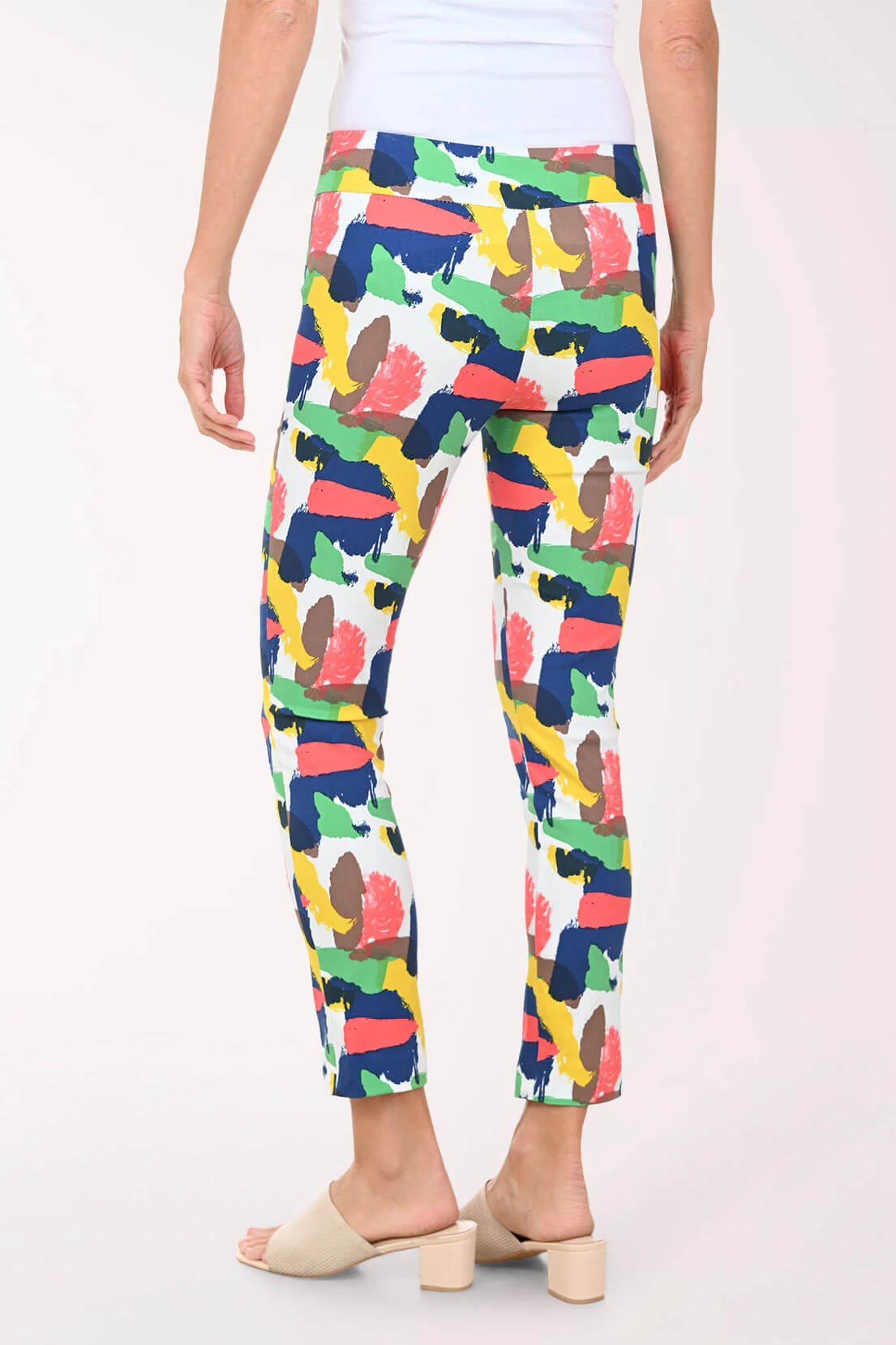 New Abstract Pull-On Ankle Pant - Image 3