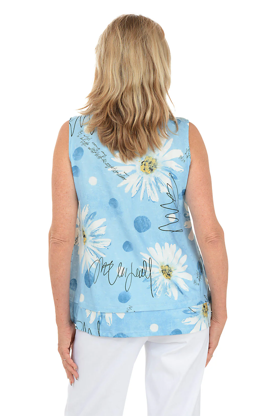Claire Cowl Neck Sleeveless Top - Image 3