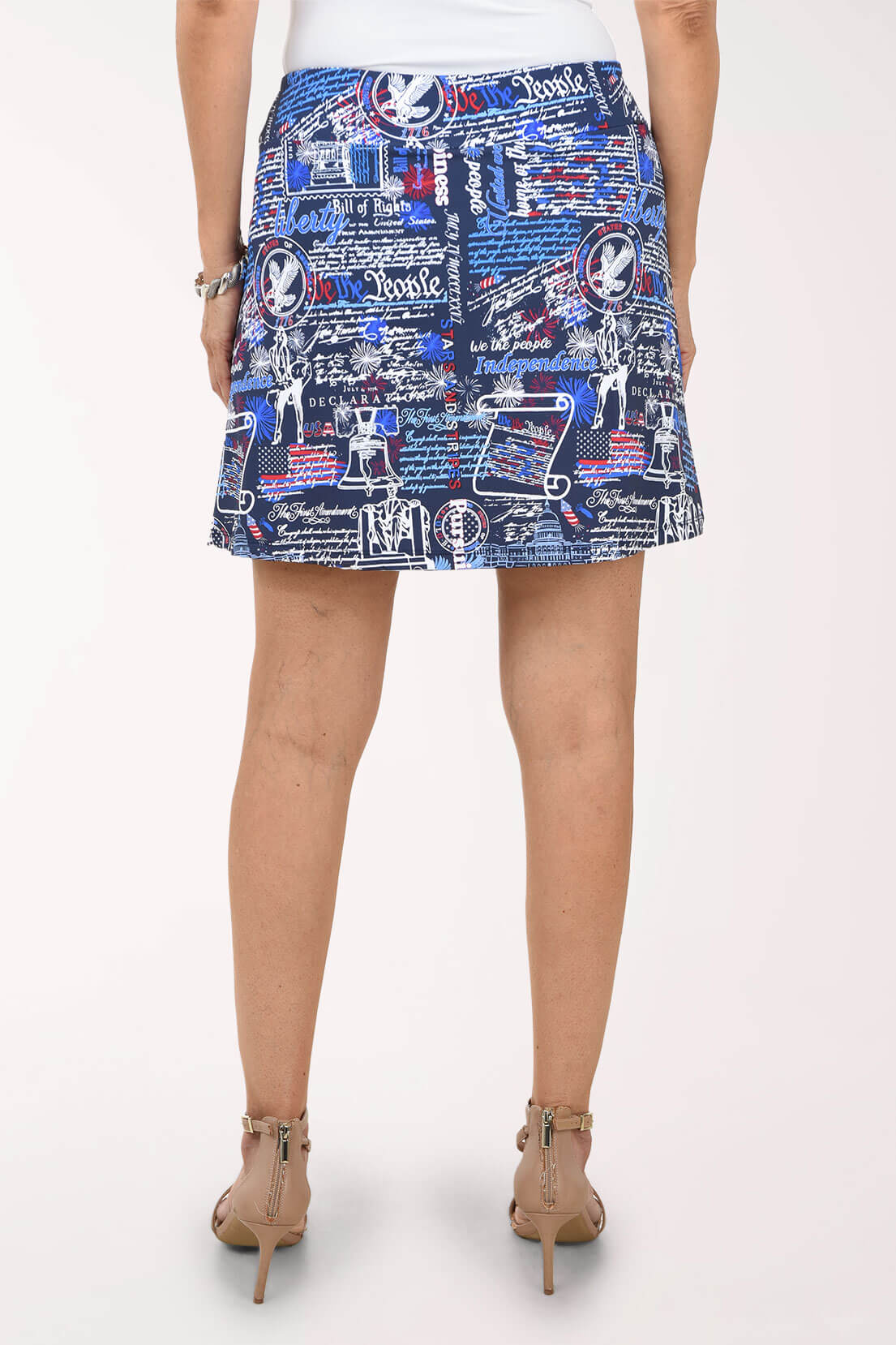 USA Liberty UPF50+ Pull-On Skort - Image 3